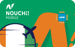 Airalo eSIM Nouchi! Mobile 1 GB - 7 days