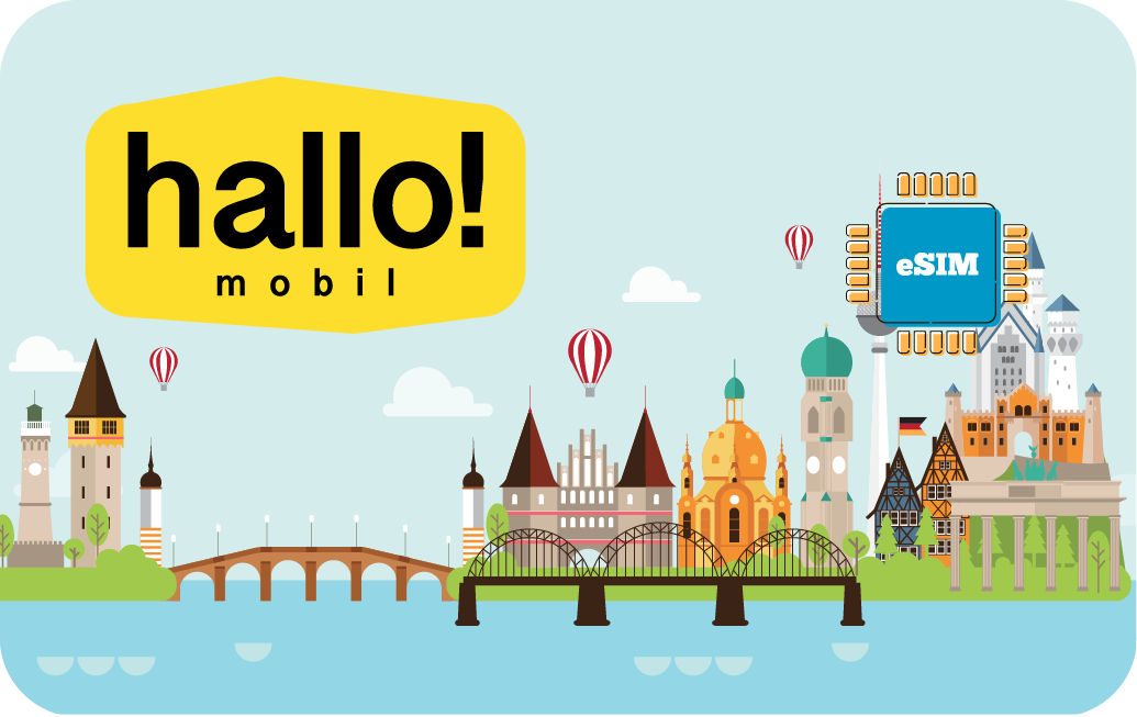 Airalo eSIM Hallo! Mobil Unlimited - 3 days