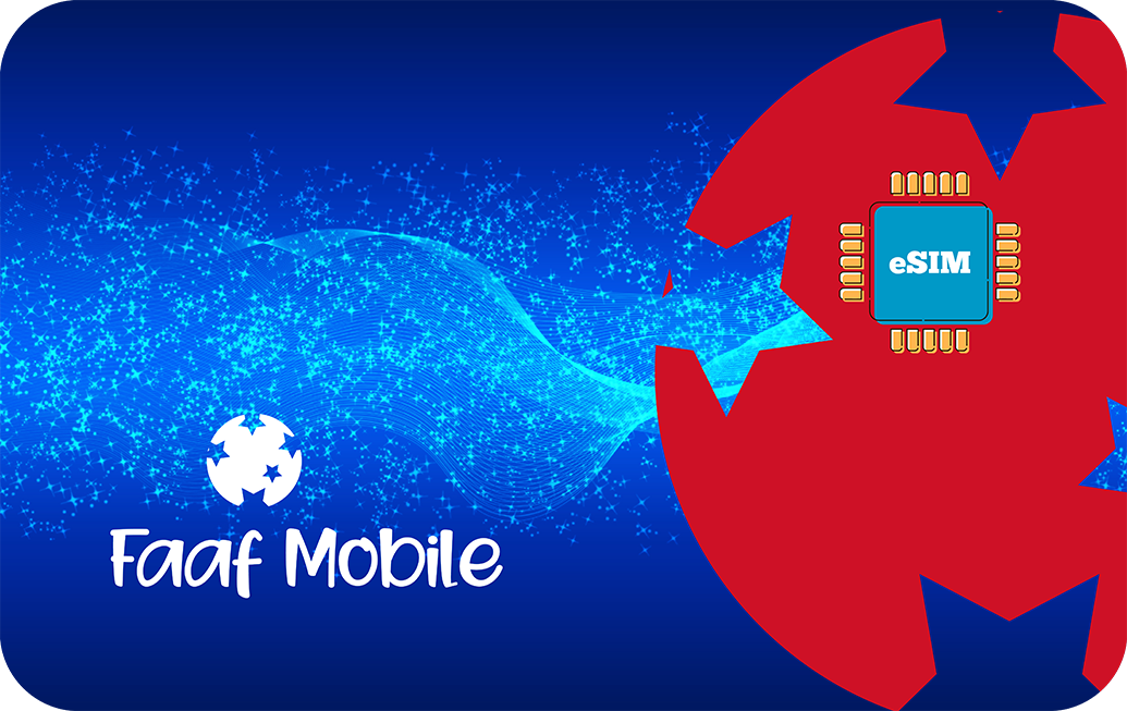 Airalo eSIM Faaf Mobile 1 GB - 7 days