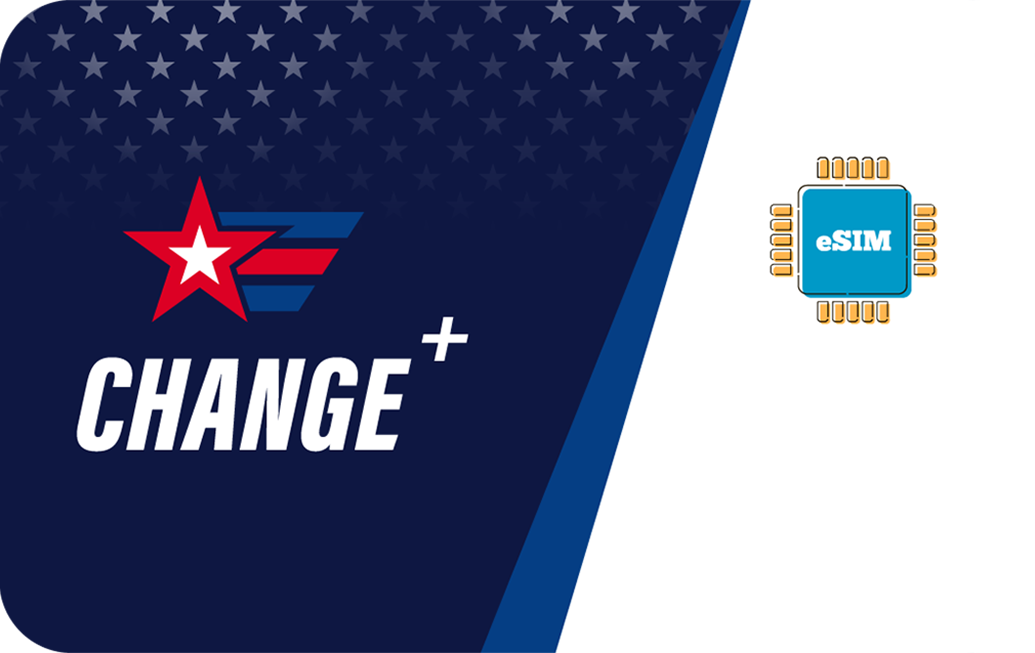 Airalo eSIM Change+ 10 GB - 30 SMS - 75 Mins - 365 days