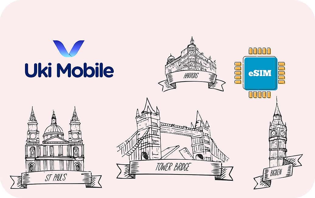 Airalo eSIM Uki Mobile 10 GB - 30 days