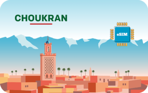 Airalo eSIM Choukran 5 GB - 30 days