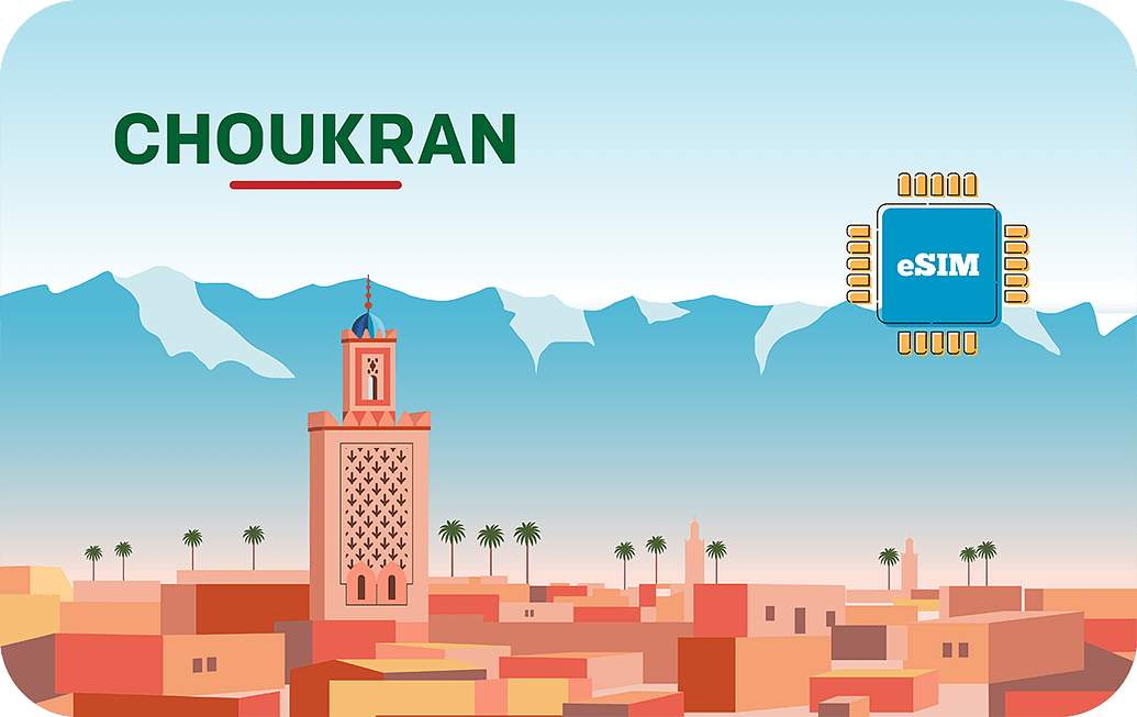 Airalo eSIM Choukran 2 GB - 15 days