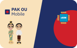 Airalo eSIM Pak Ou Mobile Unlimited - 7 days