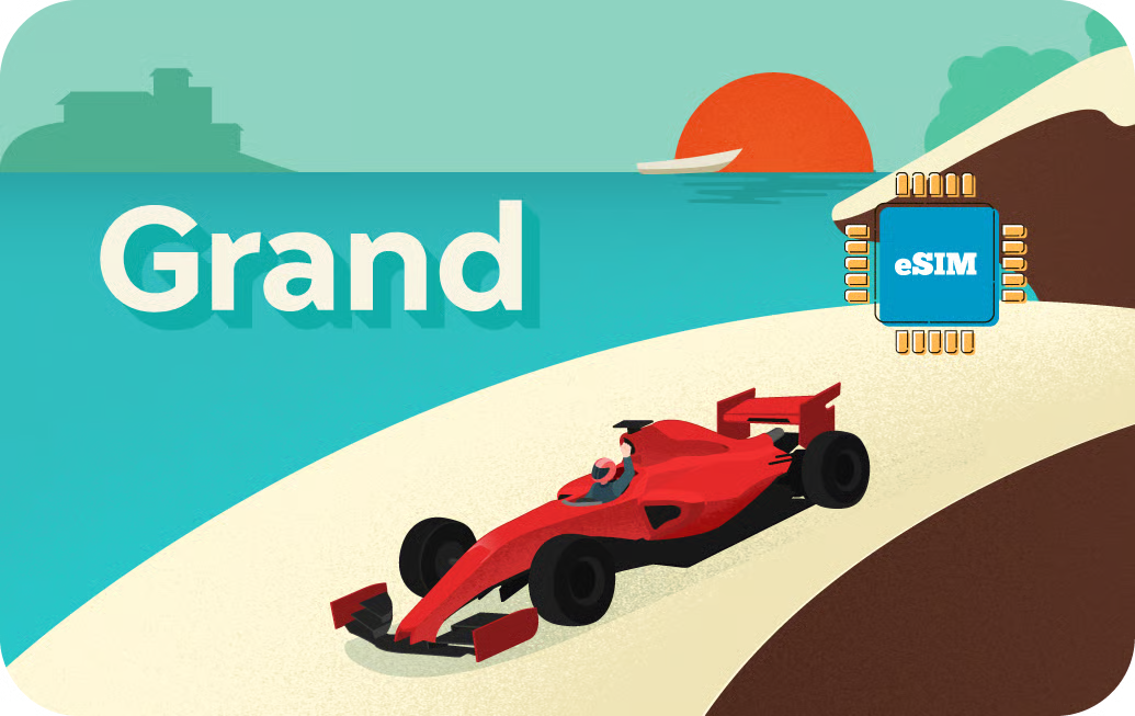 Airalo eSIM Monaco 1 GB - 7 days